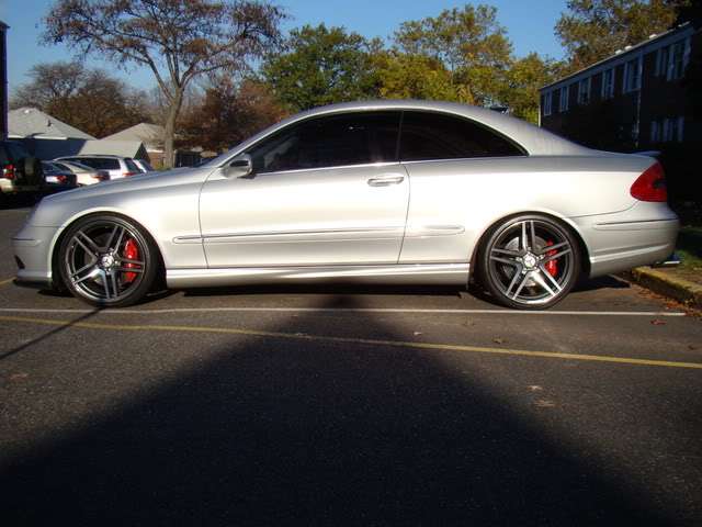 2004 Mercedes-Benz C230 on REPLICA WHEELS AMG Reps Gunmetal 19x8.5 / 19x9.5, Hankook HAN Ventus V12 EVO2 K120