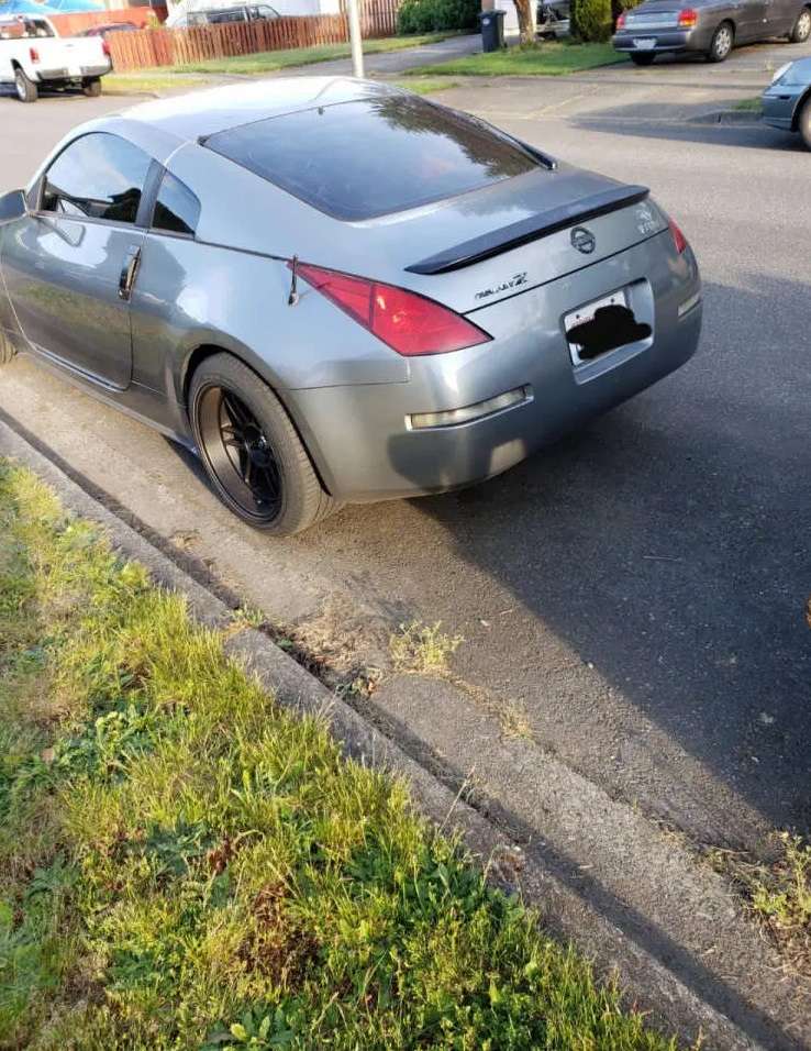 2005 Nissan 350Z on MST Suzuka - Black 18x9.5 / 18x11, BF Goodrich BFG G-Force Comp-2