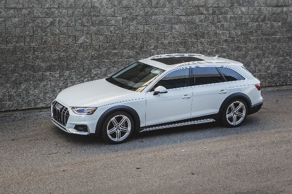 2018 Audi A4 on OEM S5 Peelers 19x9