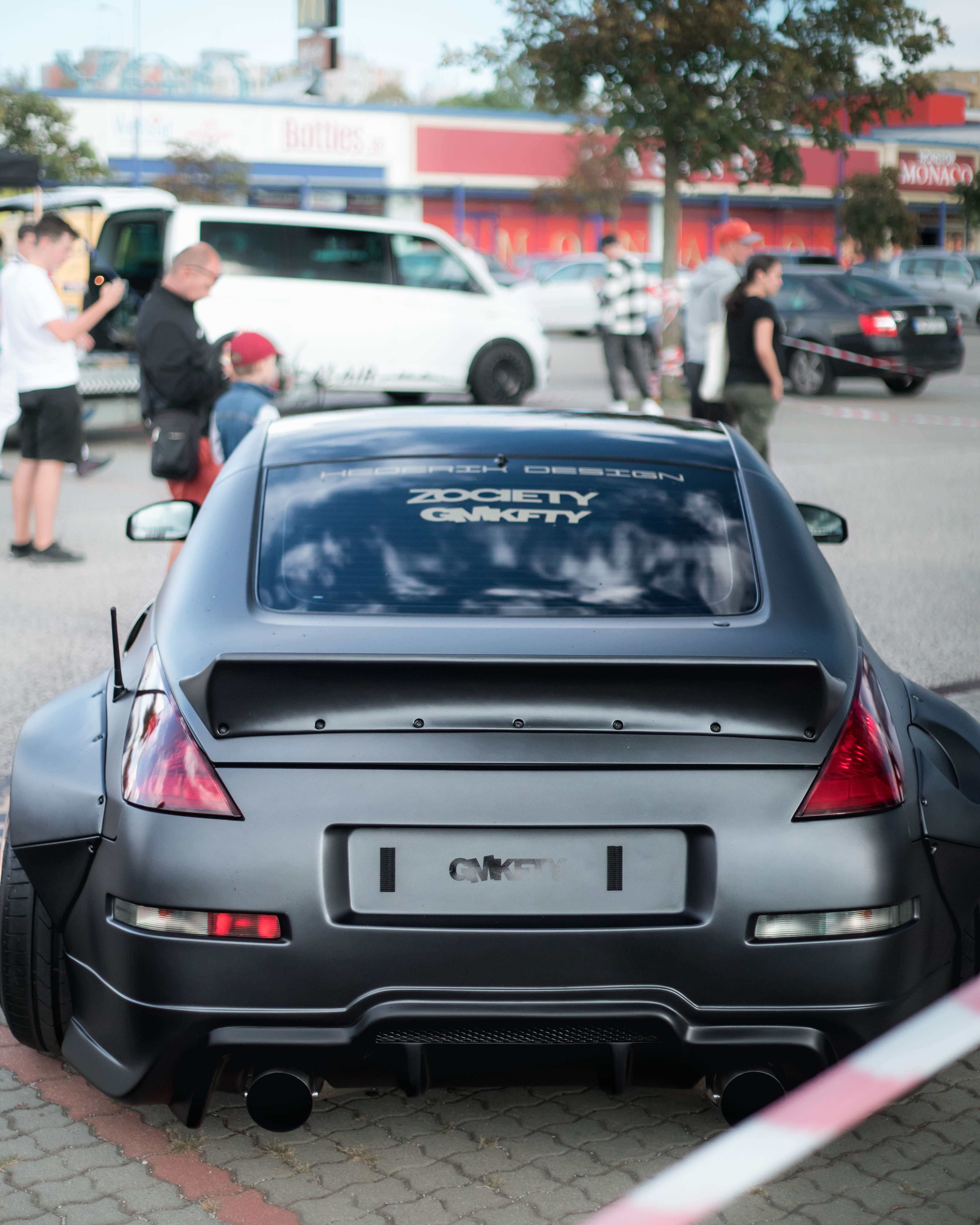 2003 Nissan 350Z on Work Wheels Meister 19x13, Hankook HAN Ventus S1 EVO3 K127