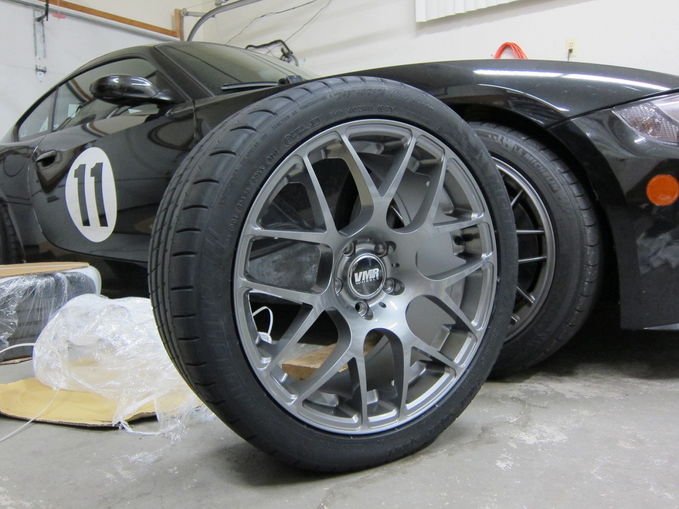 2007 Audi TT Quattro on VMR Wheels over the weekend 18x8.5