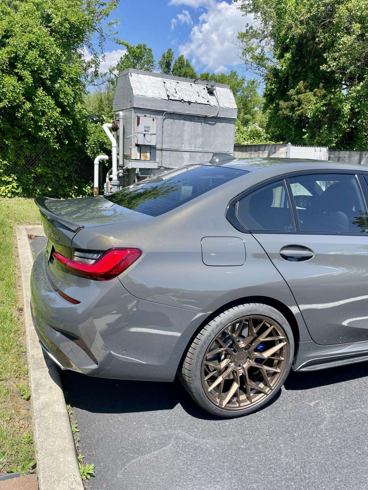2020 BMW M340i xDrive on Variant Wheels Variant Radon Cold Forged 20x9 / 20x10, Continental CON ExtremeContact DWS06 Plus