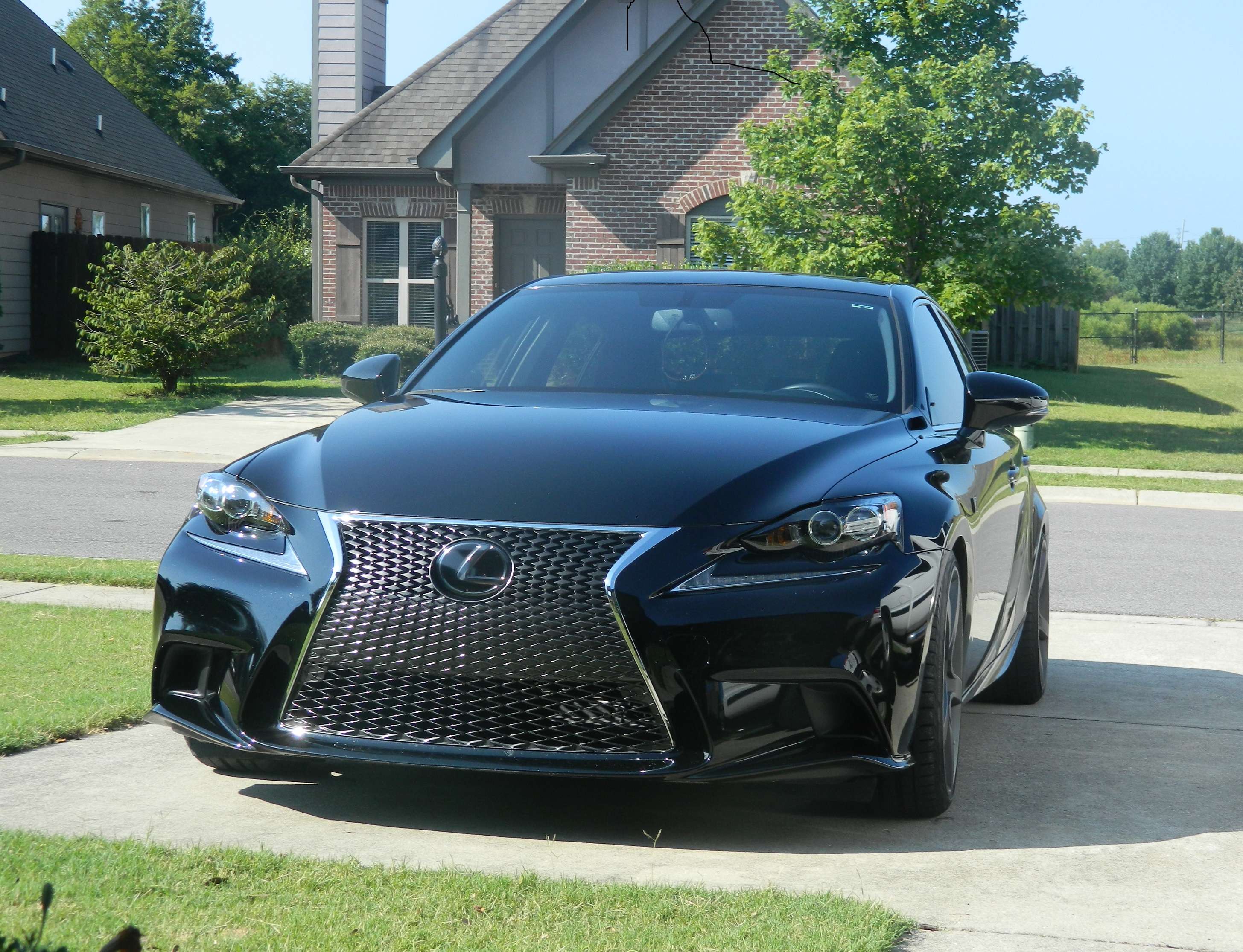 2007 Lexus IS350 on Five Axis Five:AD R5:F 19x8.5, Yokohama YOK Advan Sport V105E