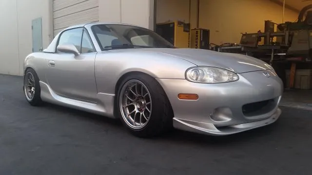 1990 Mazda Miata on 949 Racing 949 6UL 15x10, Hankook HAN RS3 V2