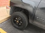 2016 Chevrolet Silverado 1500 on Anthem Aviator 18x9