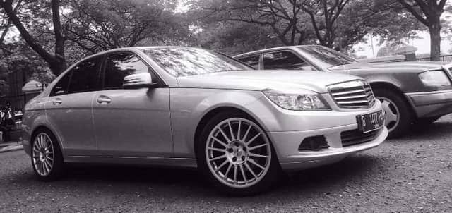 2006 Mercedes-Benz C230 on Carlsson Wheels Carlsson RS 18x9, Hankook HAN Ventus V12 EVO2 K120