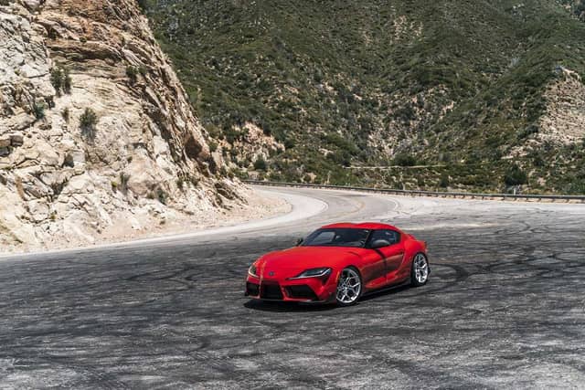 2020 Toyota GR Supra on BLAQUE DIAMOND F-25 20x10 / 20x11, Toyo TOY Proxes T1R