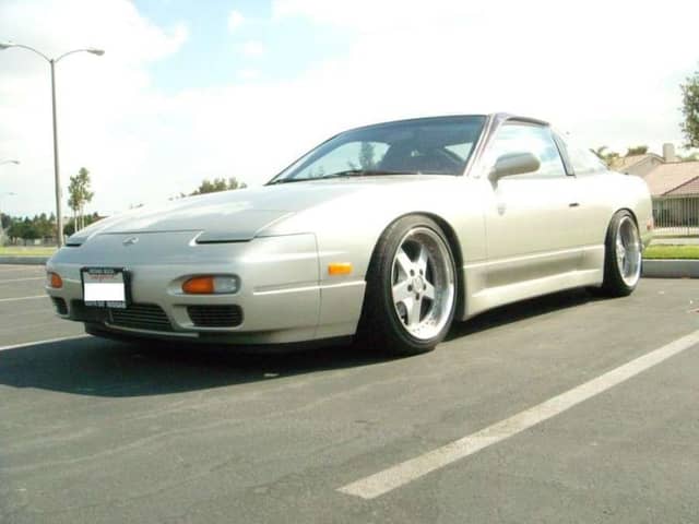1993 Nissan 240SX on Work Wheels Work Equip 05 17x9 / 17x10, Federal FED SS595