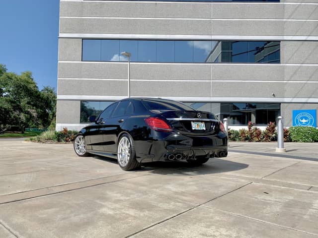 2017 Mercedes-Benz C350e on TSW interlagos 19x8 / 19x9.5