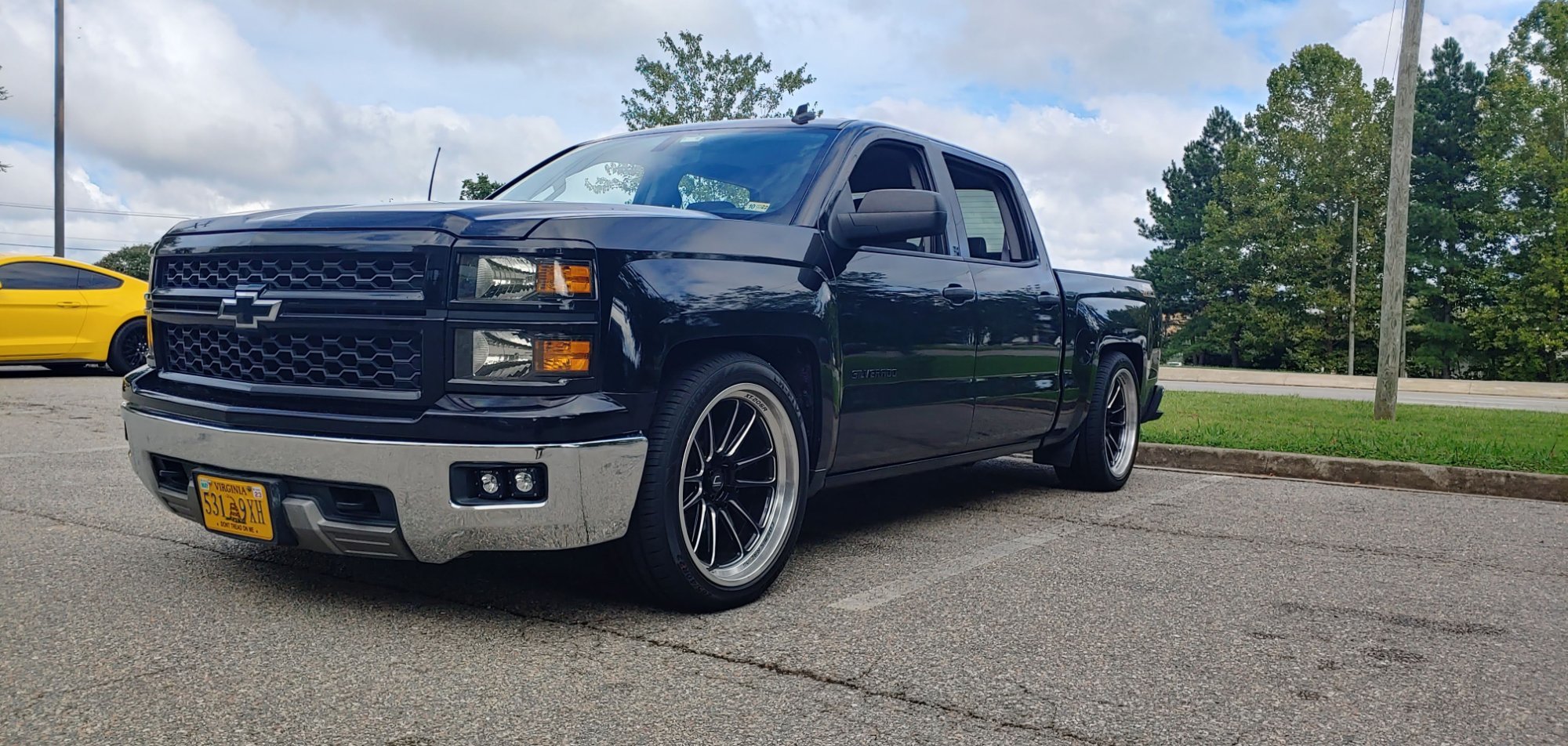Chevrolet Silverado lowered sport truck