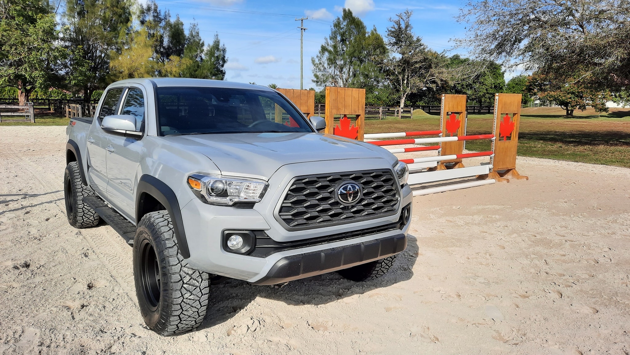 toyota tacoma black rhino wheels and nitto tires