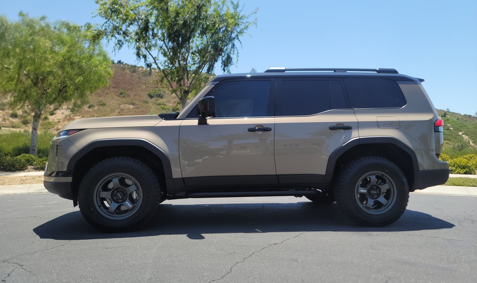 Gx550 on work meister suv wheels