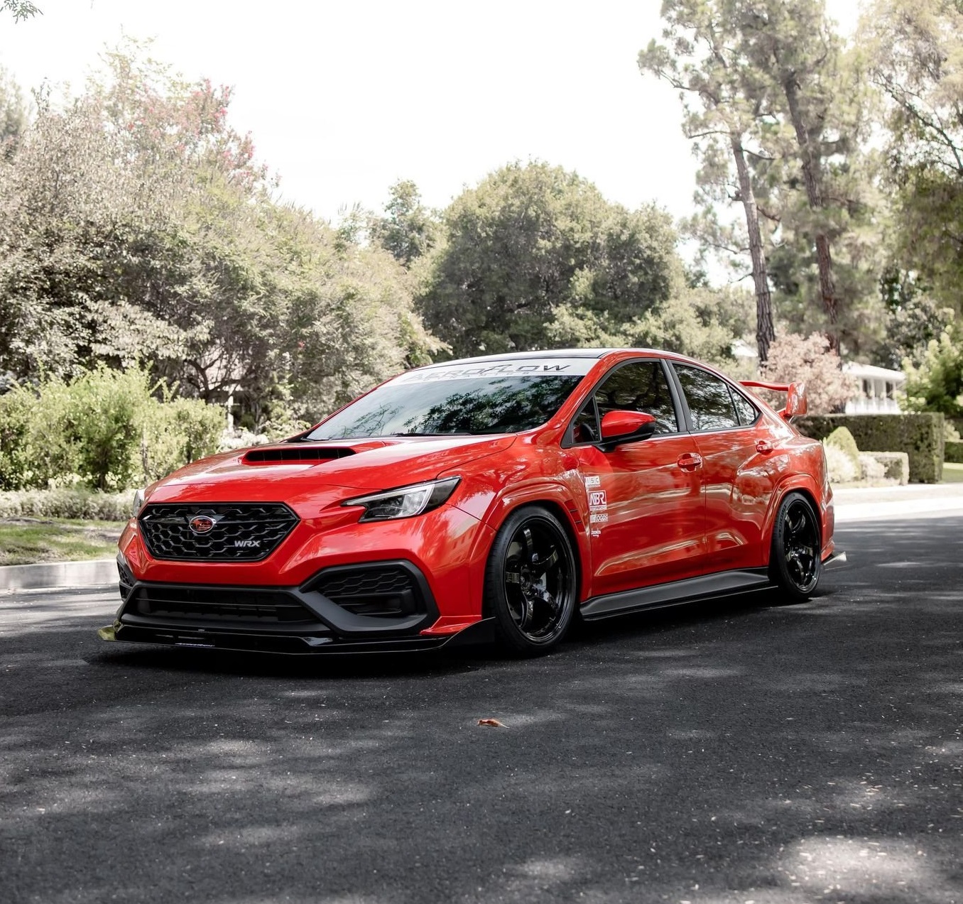 VB WRX wide fender flares