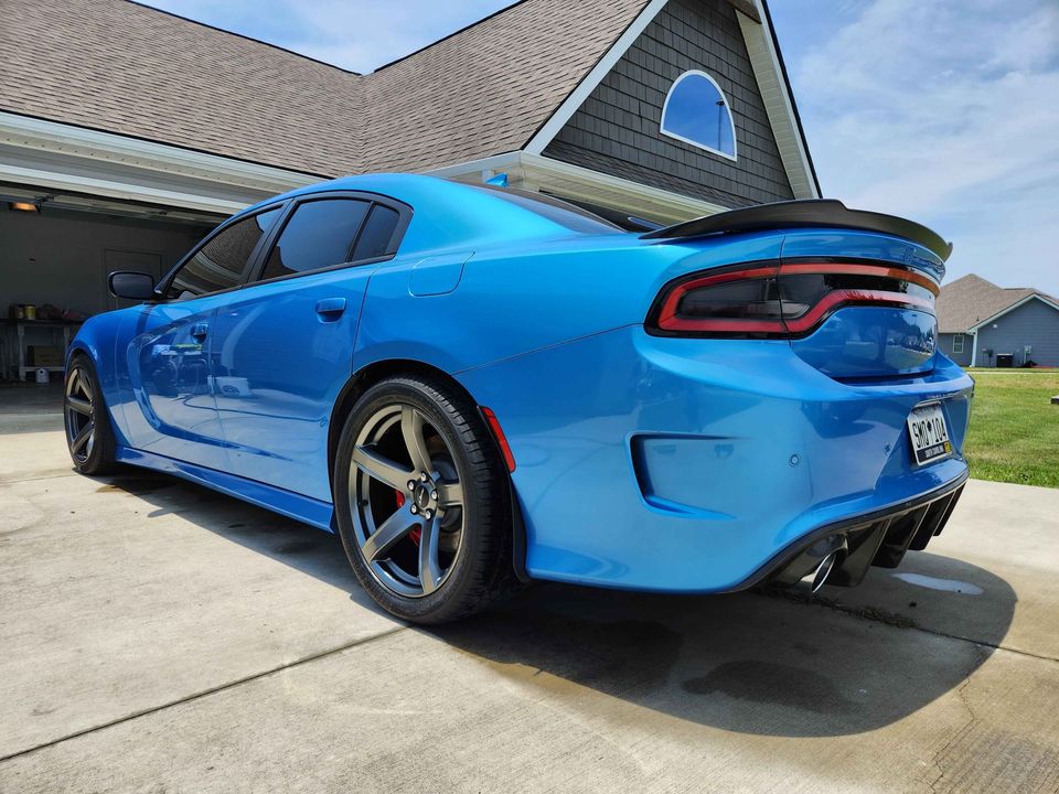 Charger on Voxx Replica hellcat wheels