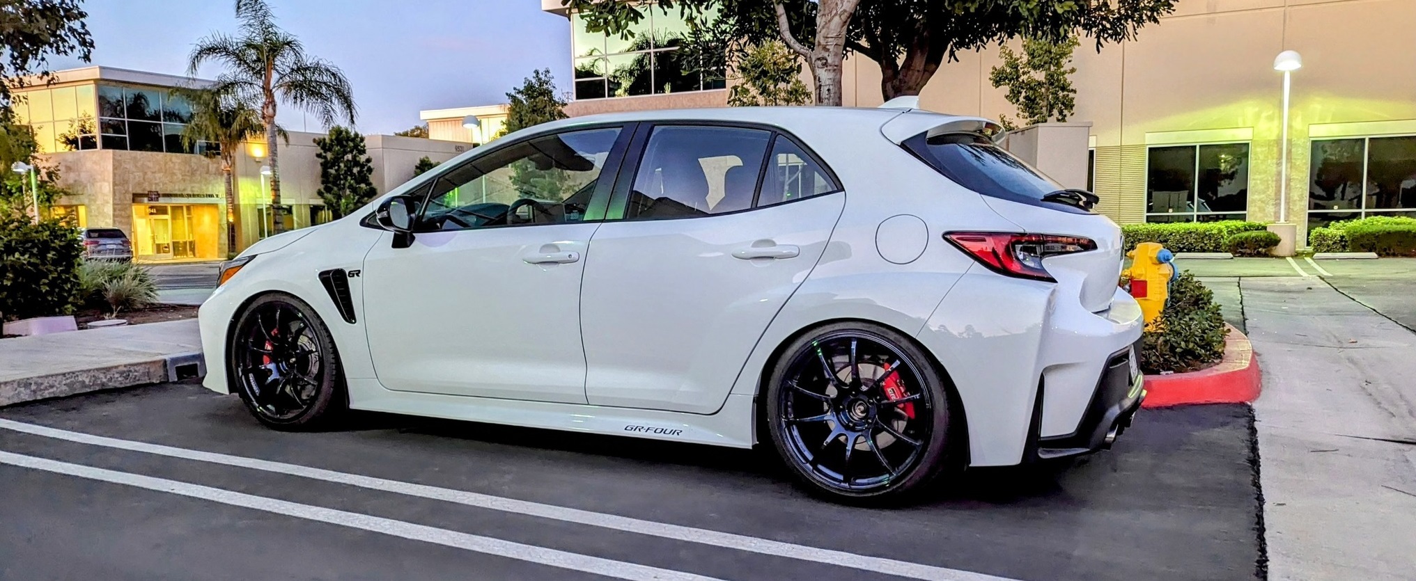 GR corolla on advan wheels GR corolla on advan wheels