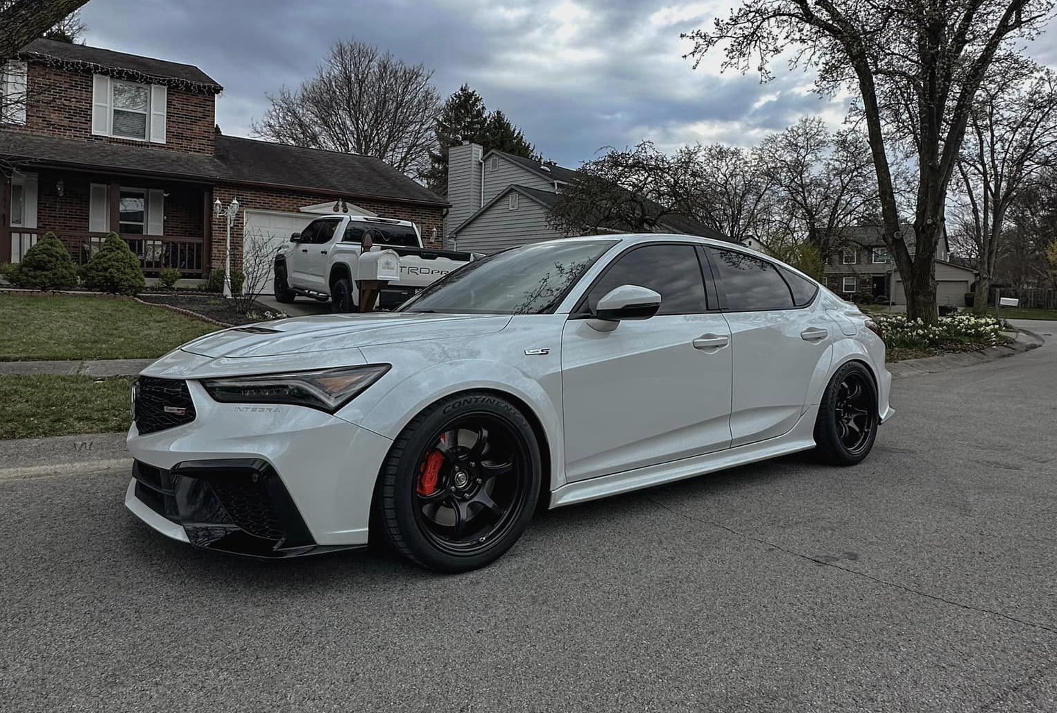 Type-S integra on Advan Wheels