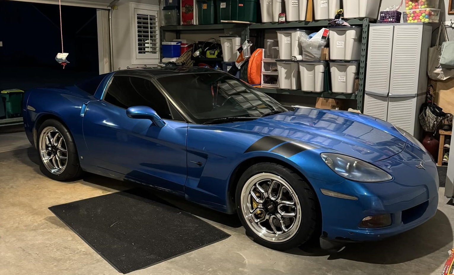 c6 vette on weld wheels