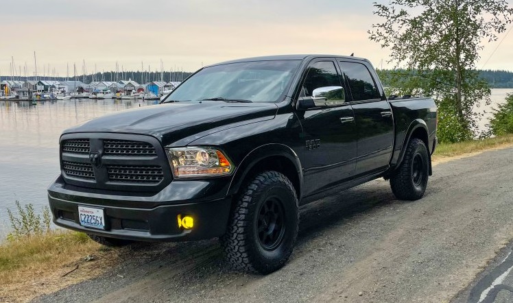 Leveled ram 1500 on Method wheels