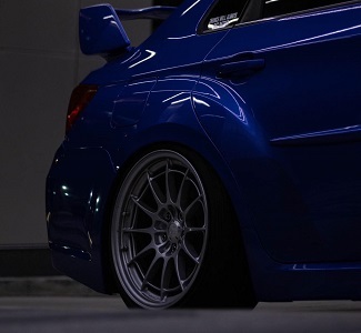 GV wrx with enkei nt03 18x9.5+27