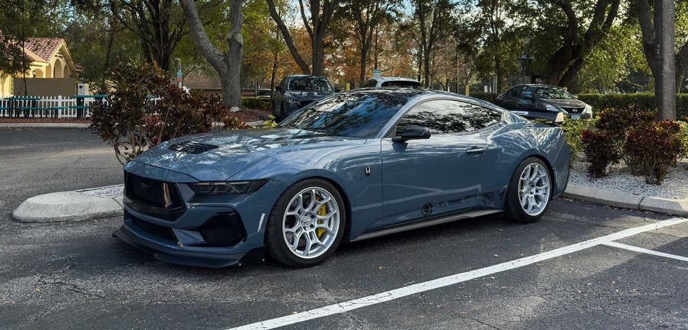 American Racing rims on S650 mustang