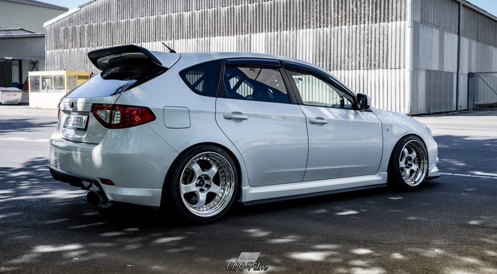 GH narrowbody wrx with work meister wheels