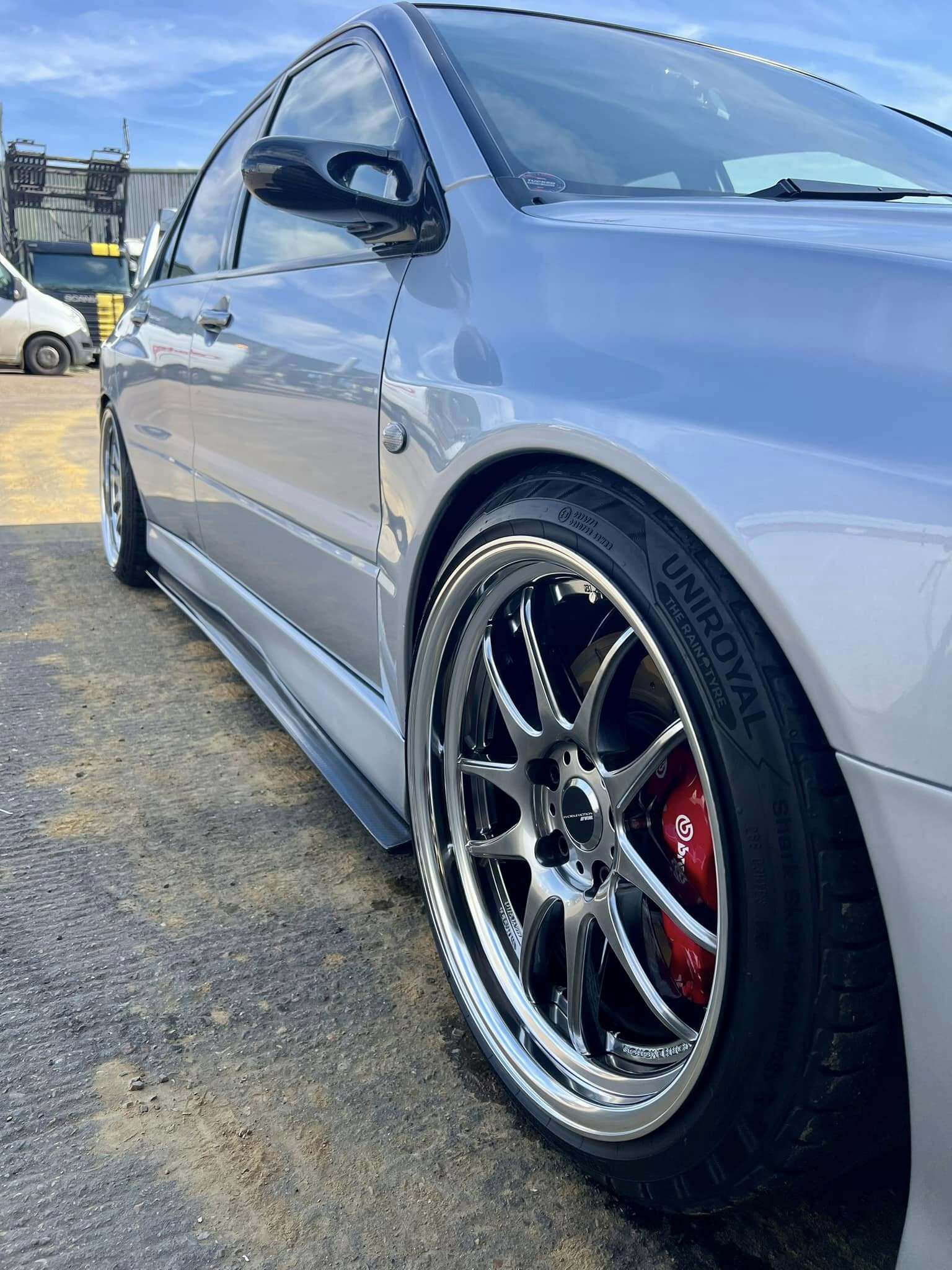 EVO CT9a fitment work wheels