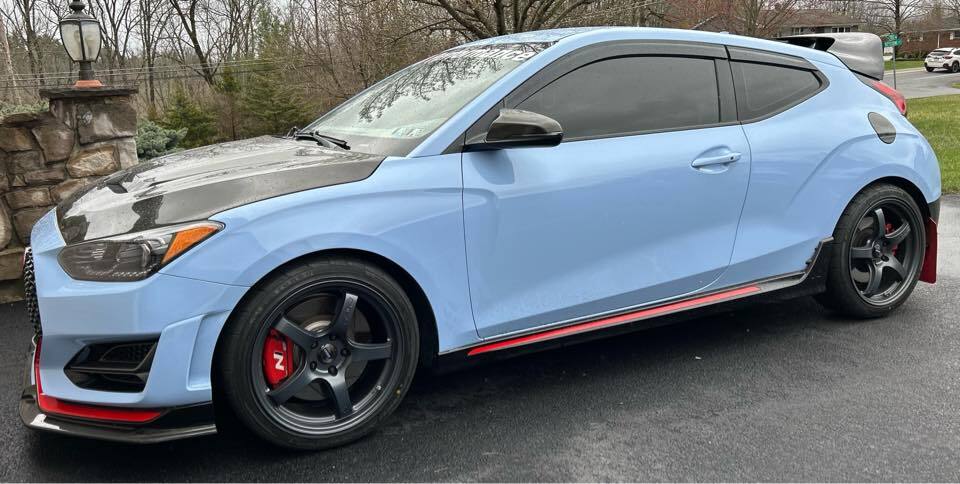 Veloster N Rays 57CR wheels