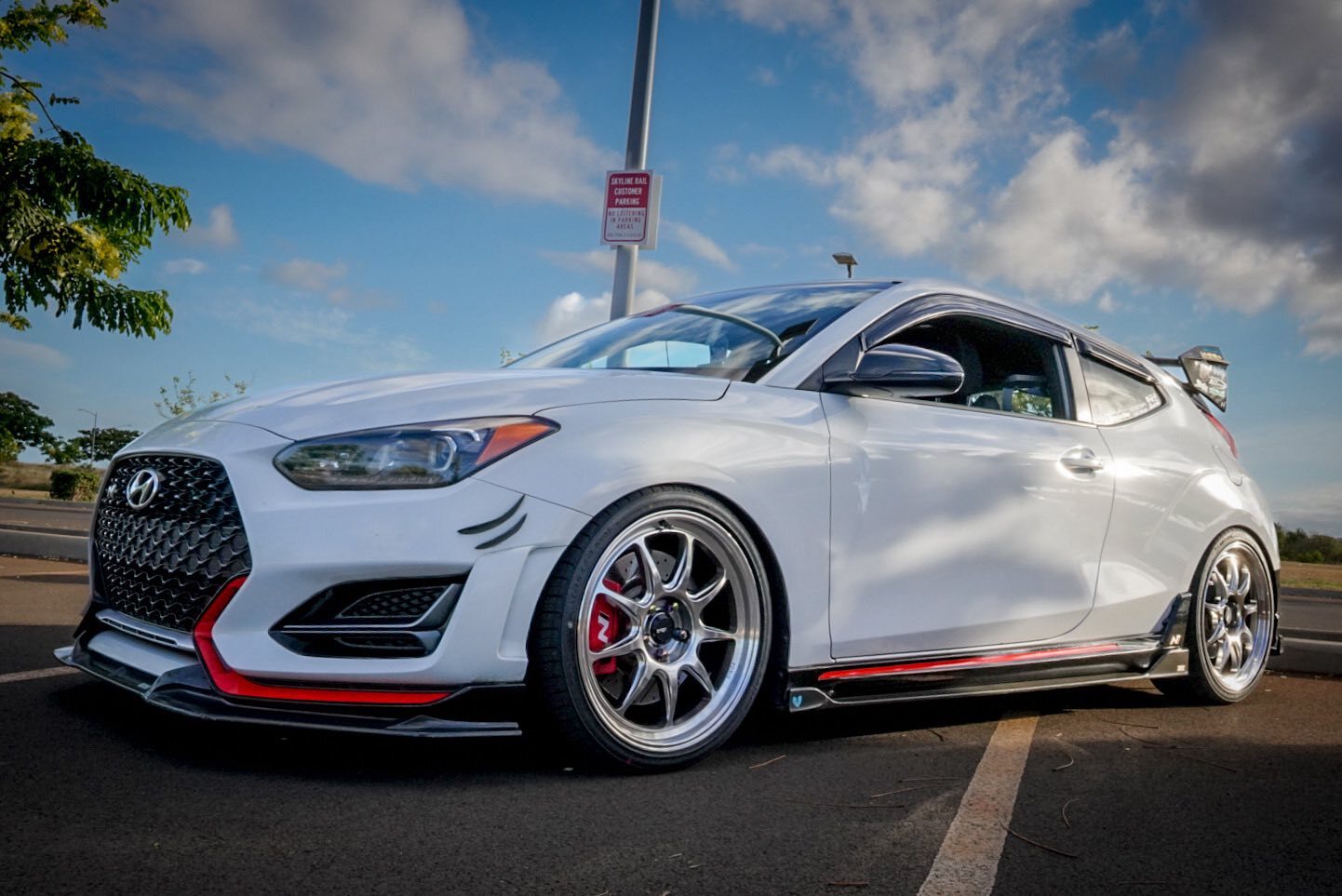 Veloster N konig wheels