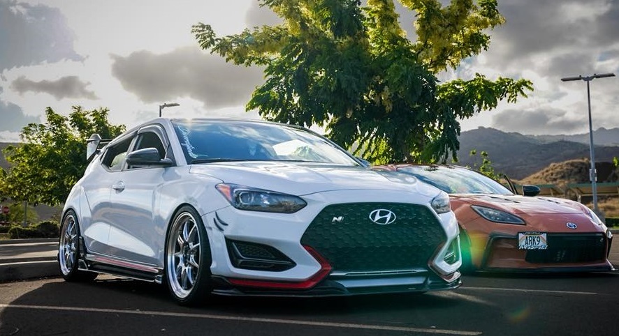 Veloster N Konig wheels