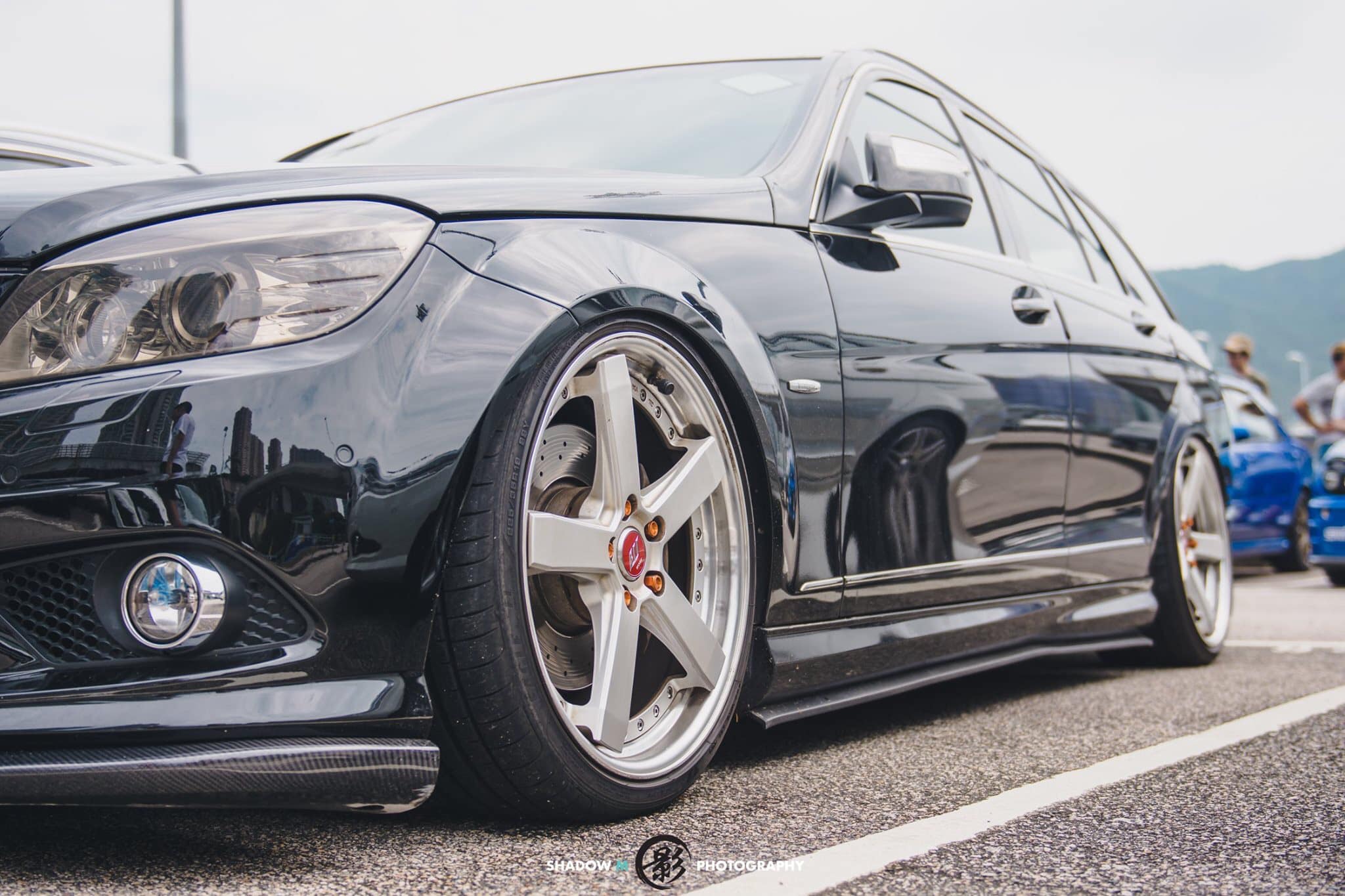 W204 estate wagon on air suspension