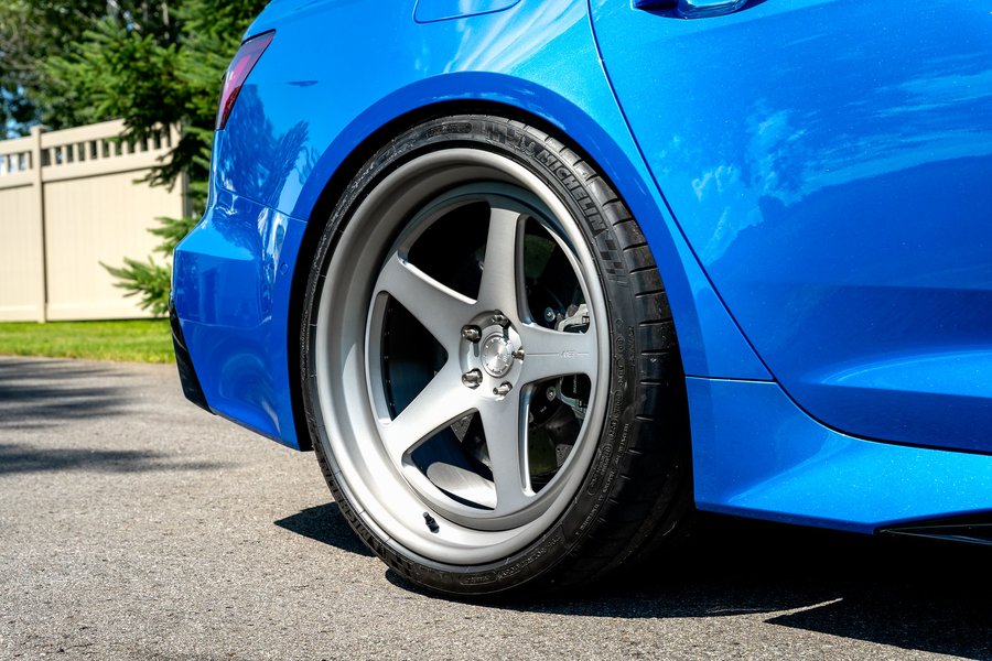 Audi RS6 Avant aftermarket wheels Audi RS6 Avant with aftermarket wheels — 5x112mm fitment