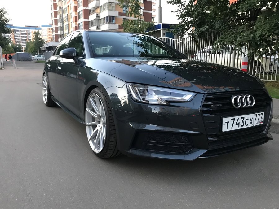 2018 Audi S4 — Niche Essen 20x9 40 / 20x10 40 2018 Audi S4 B9 with Niche Essen wheels in 20x9 40mm offset on 245/30/20 tires