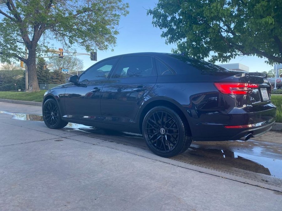 2018 Audi S4 — Unknown Multi-spoke aftermarket 19x8.5 35 2018 Audi S4 B9 with Unknown Multi-spoke aftermarket wheels in 19x8.5 35mm offset on 255/35/19 tires