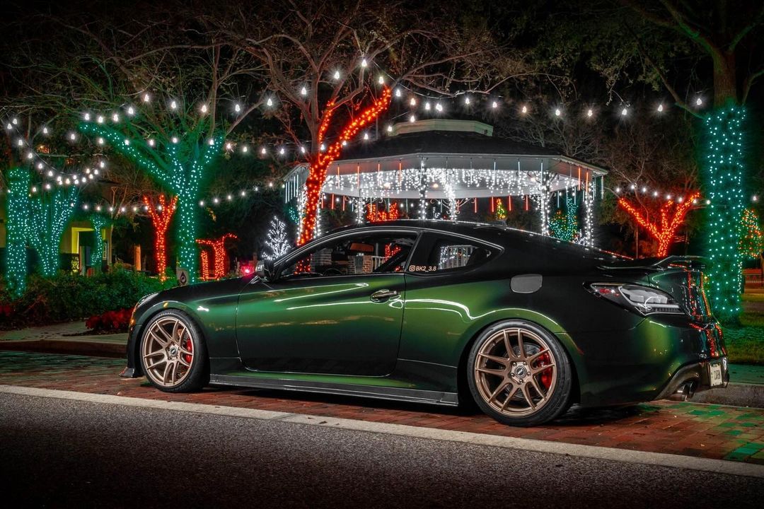 genesis coupe on esr wheels rear