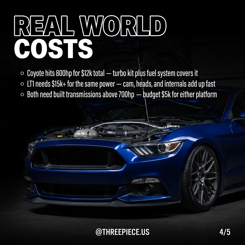 Real world turbo build costs comparison