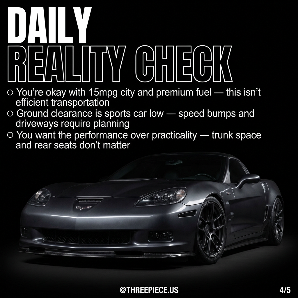 C6 Z06 daily driving challenges with ground clearance