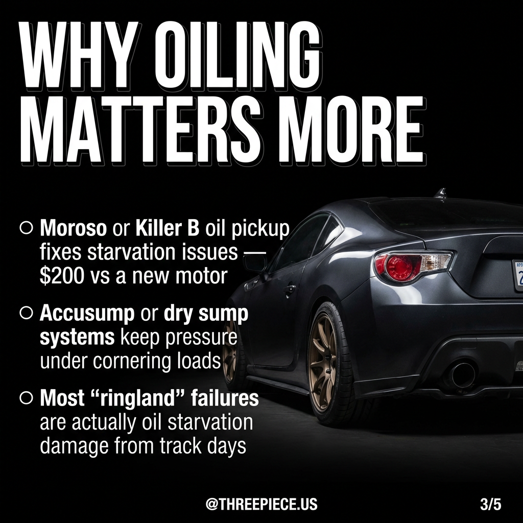 FA20 oil pickup location showing starvation issues during cornering