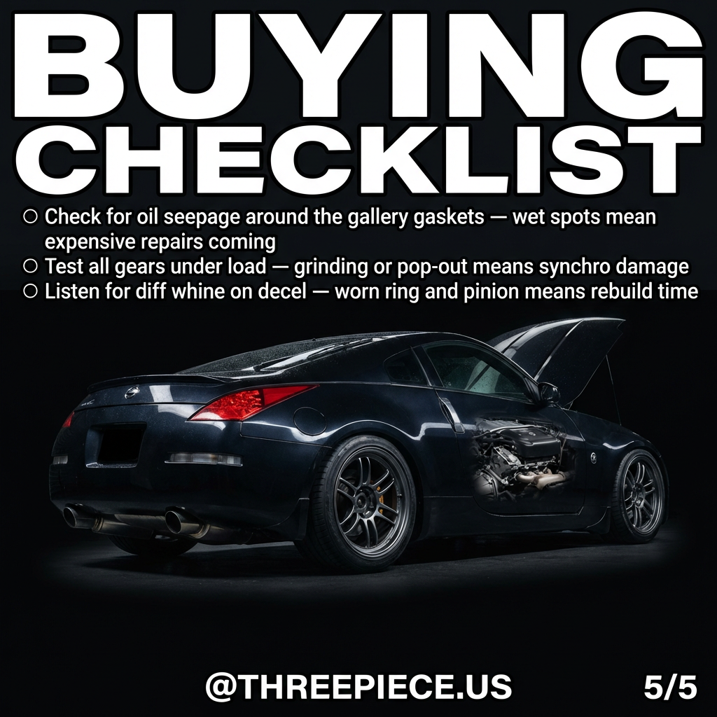 350Z on track showing its sports car capabilities