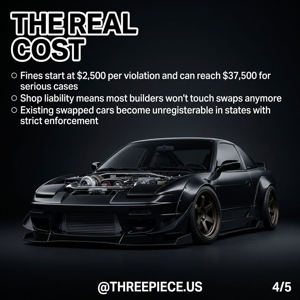 EPA fines for illegal engine swaps