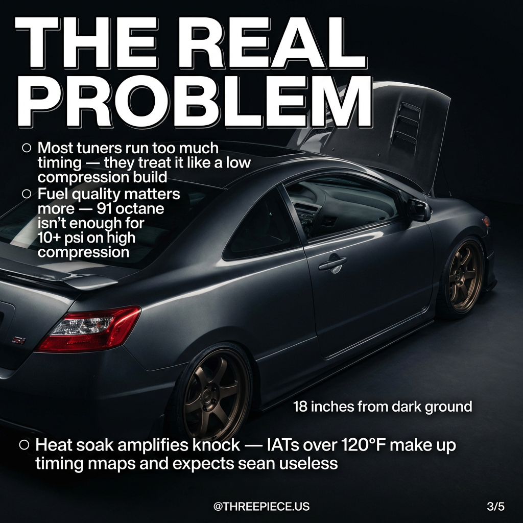 Damaged K24 piston ringlands showing blow-by damage