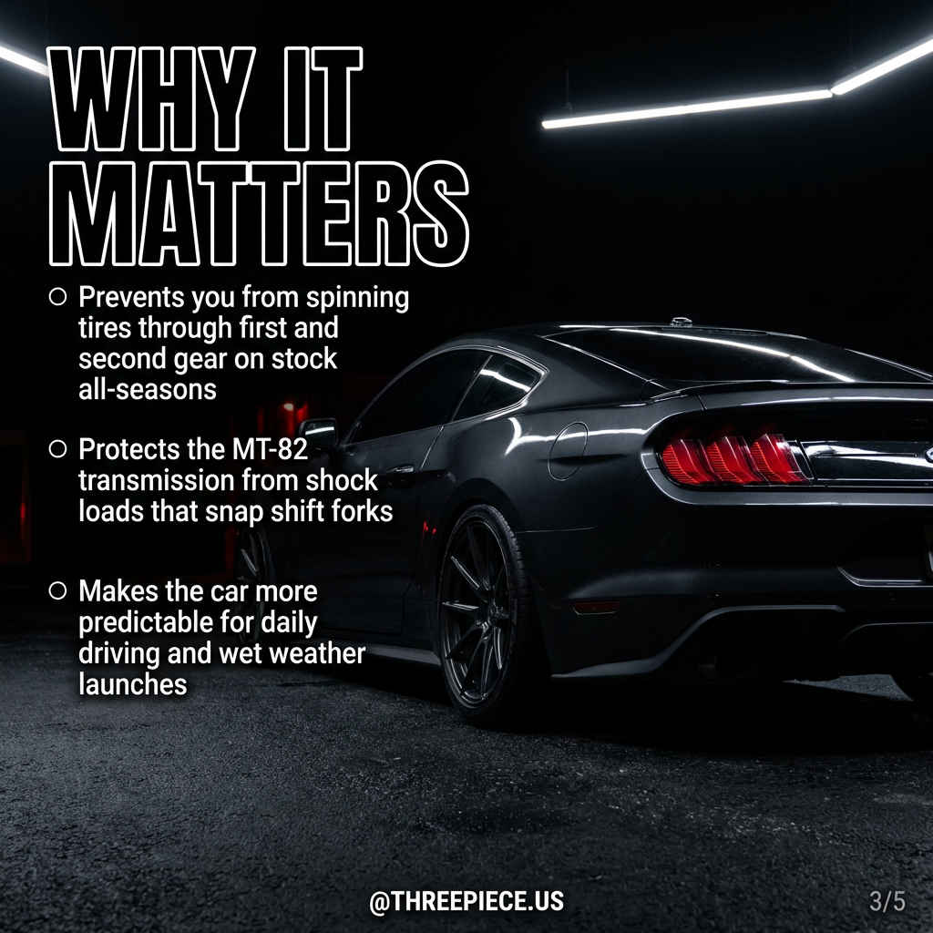 EcoBoost Mustang MT-82 transmission protection boost management