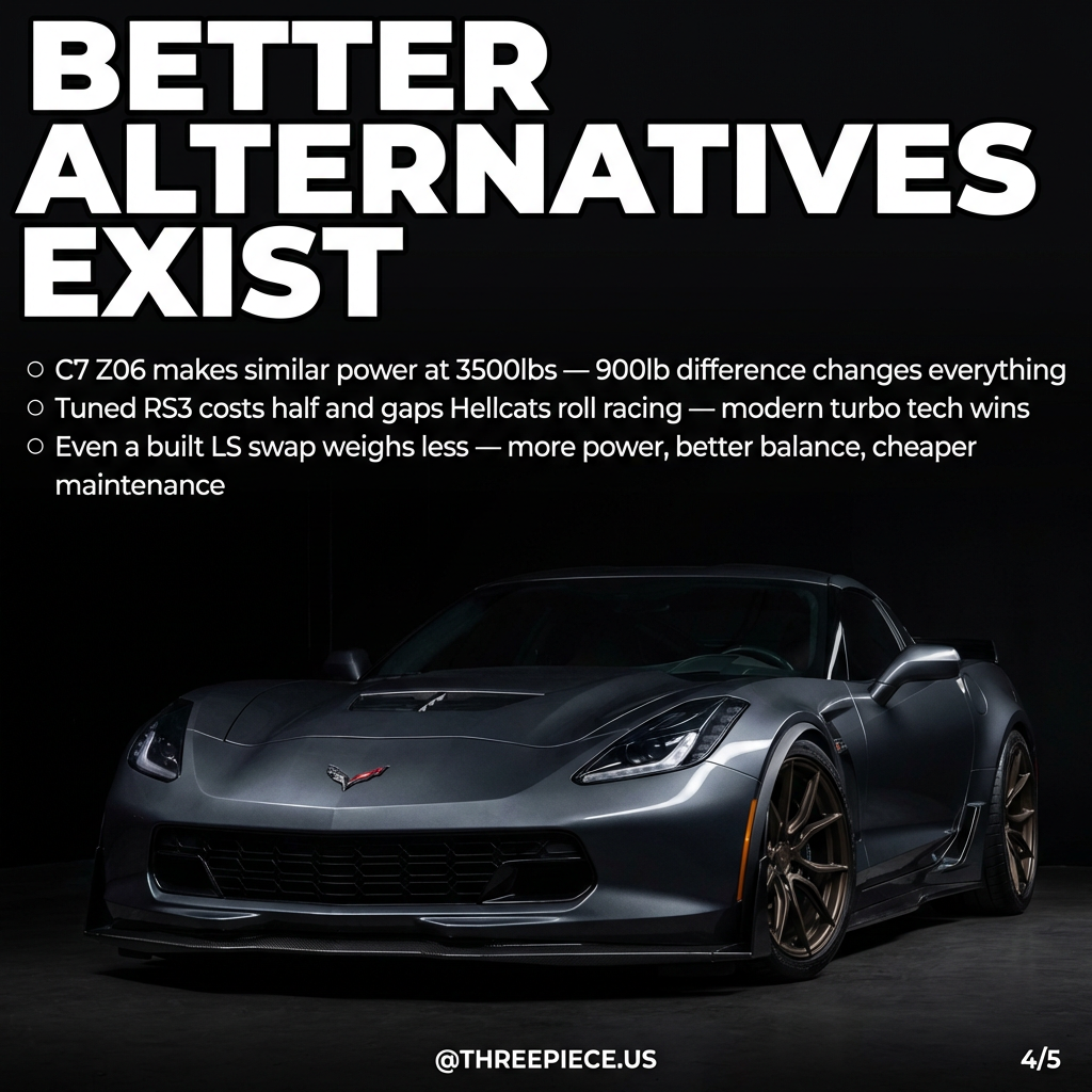 C7 Z06 Corvette lightweight performance comparison