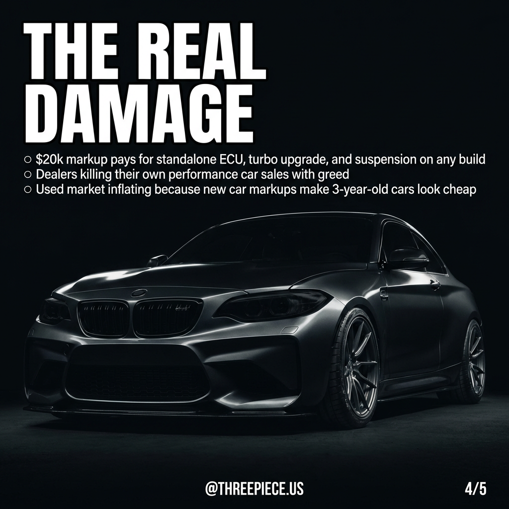 Aftermarket performance parts cost breakdown vs OEM markup pricing