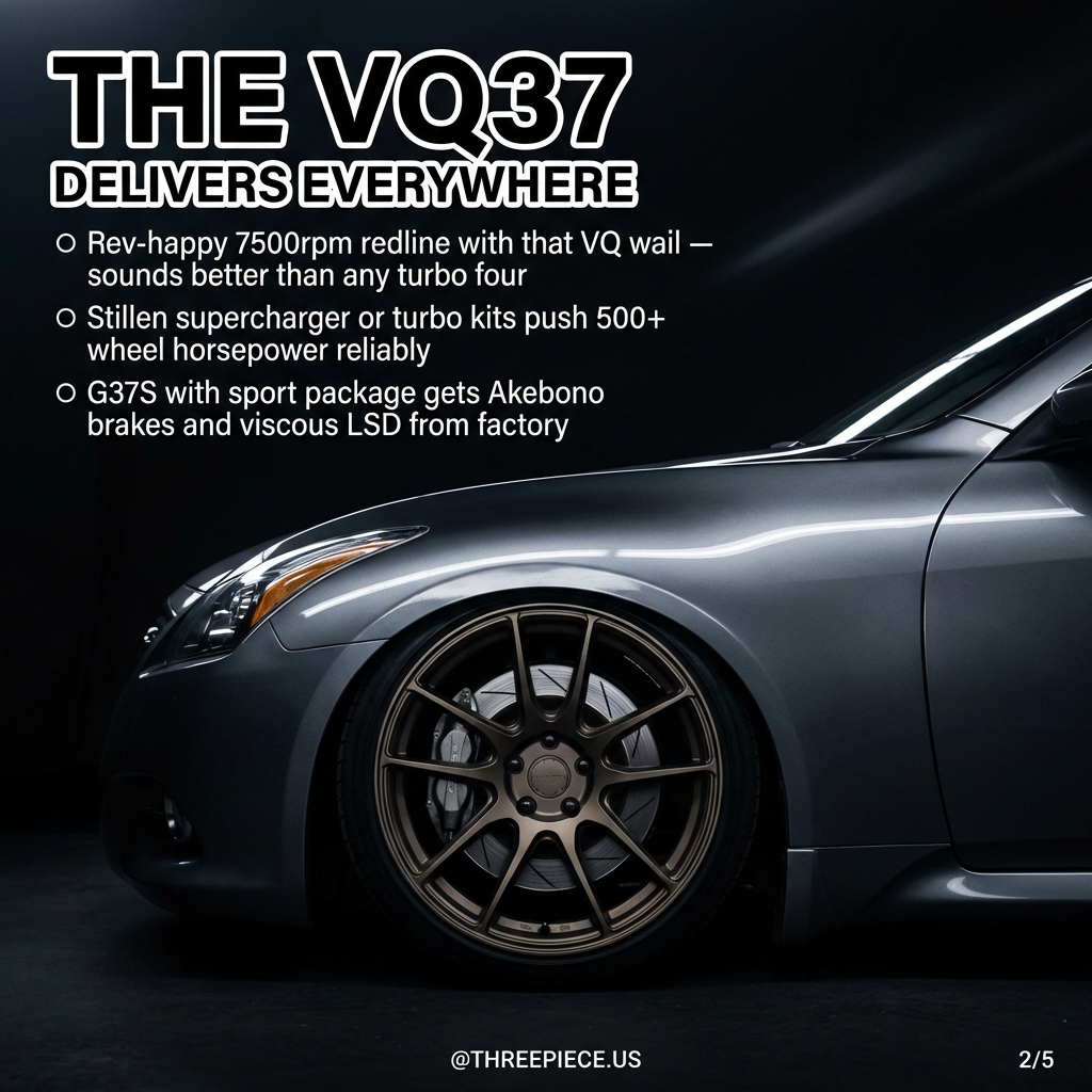 Infiniti G37 dyno chart showing actual horsepower numbers vs claimed