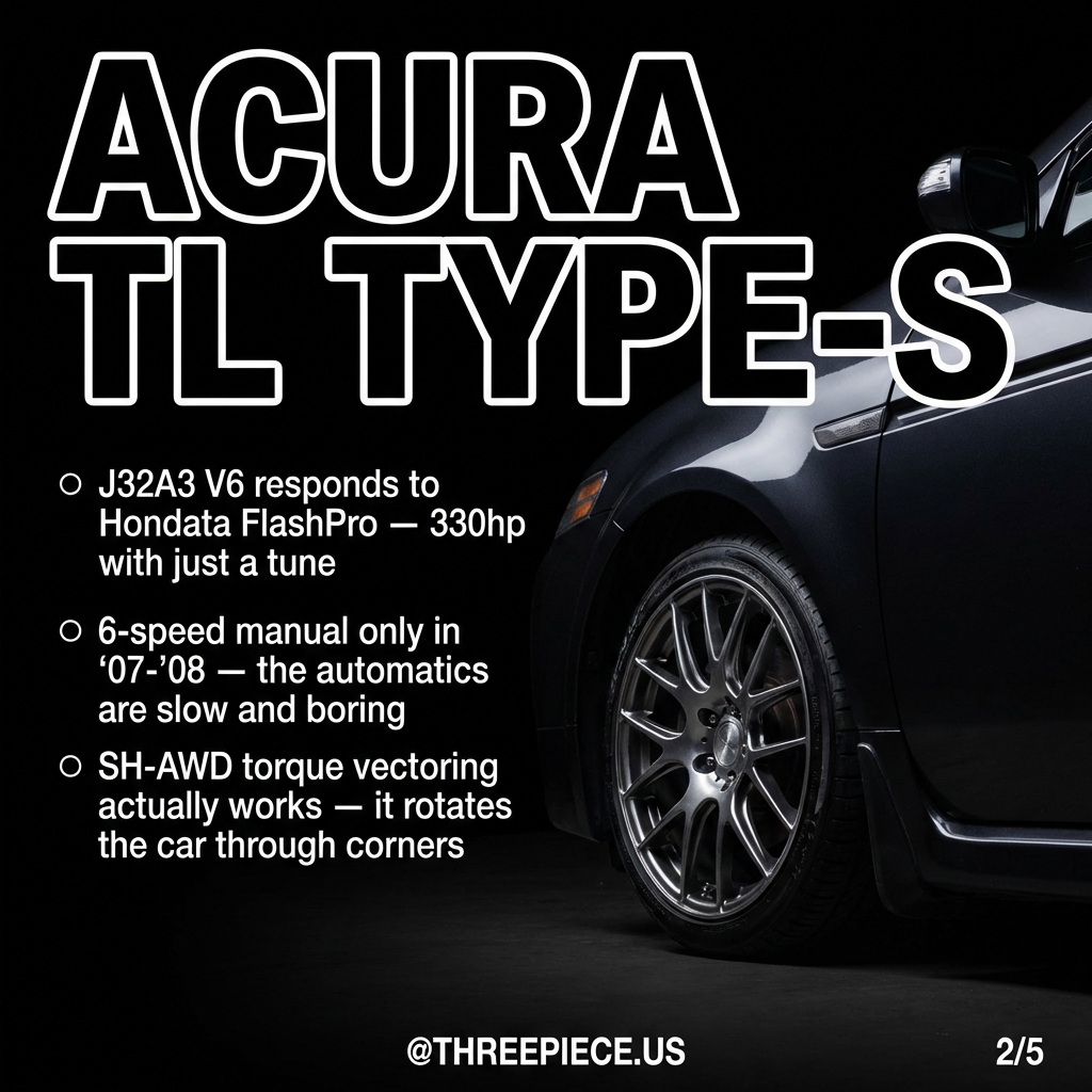 Acura TL Type-S with SH-AWD system and VTEC engine