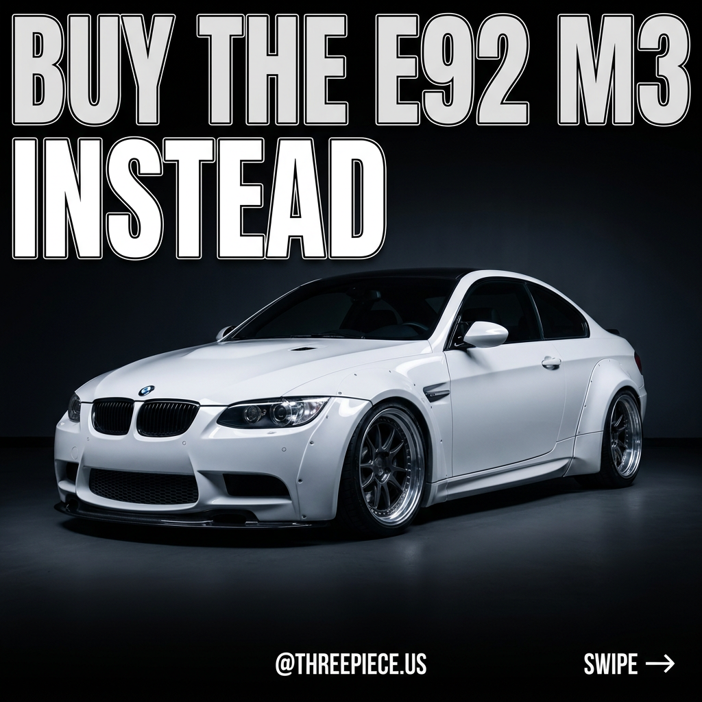 BMW E92 M3 vs E46 M3 comparison for buyers choosing between S65 V8 and S54 inline-six