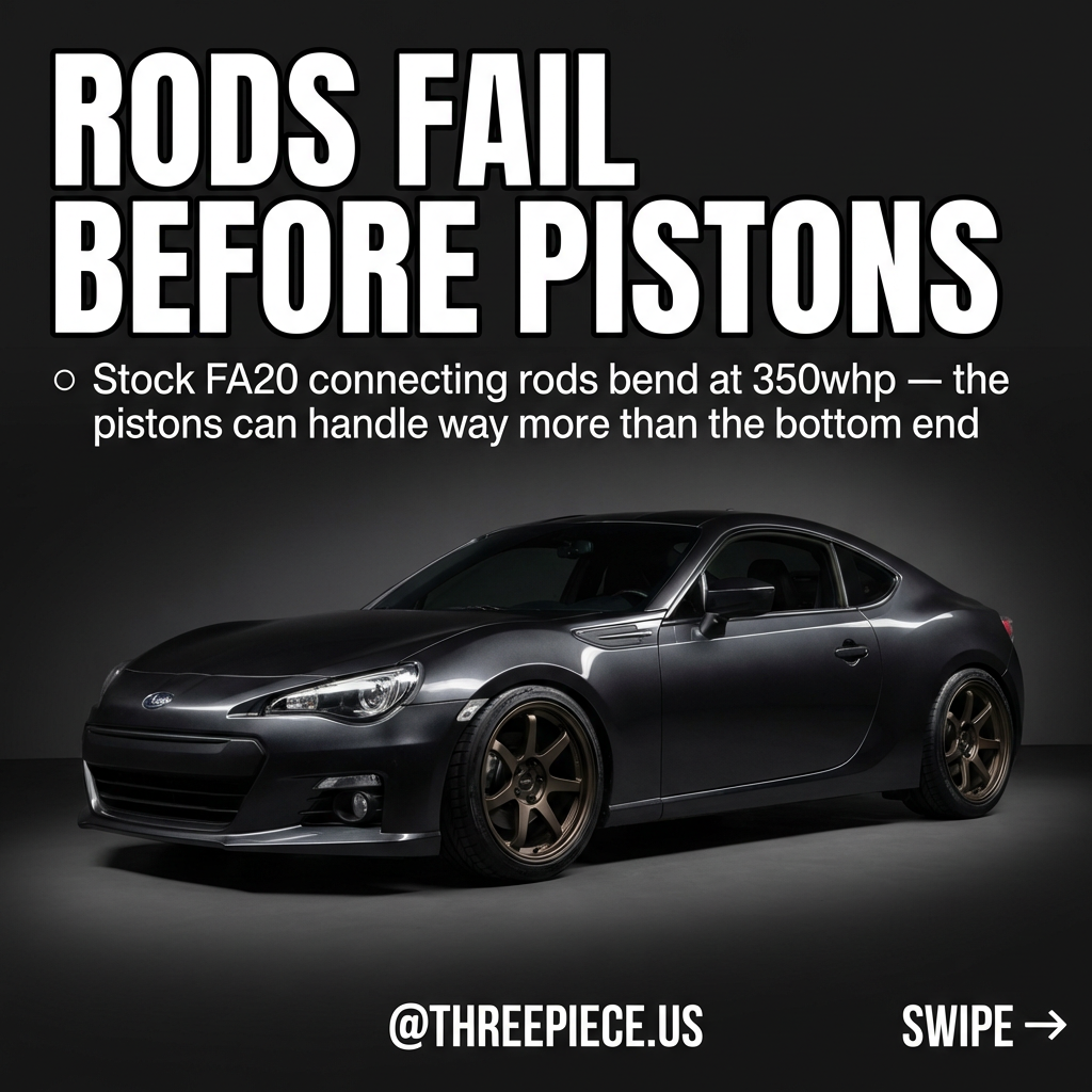 FA20 connecting rod failure on boosted BRZ build