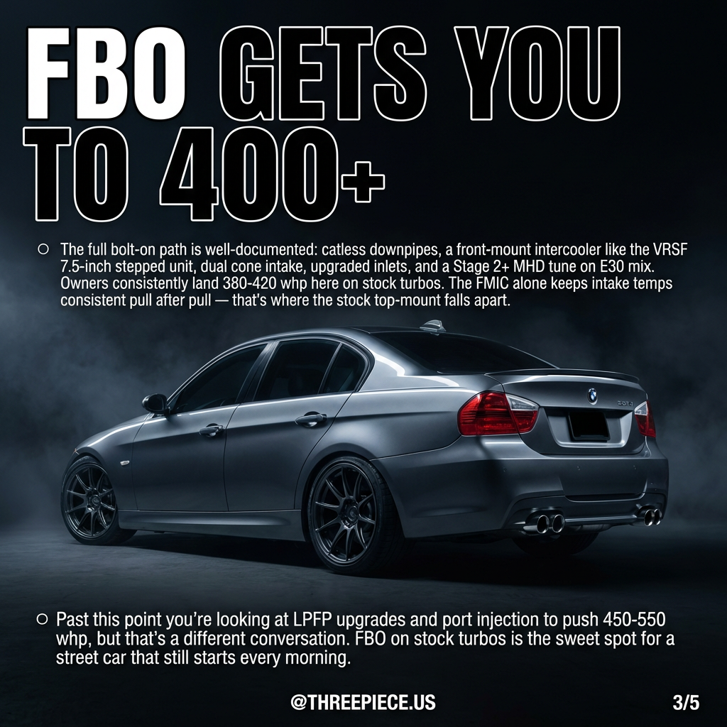 BMW E90 335i N54 maintenance checklist before tuning