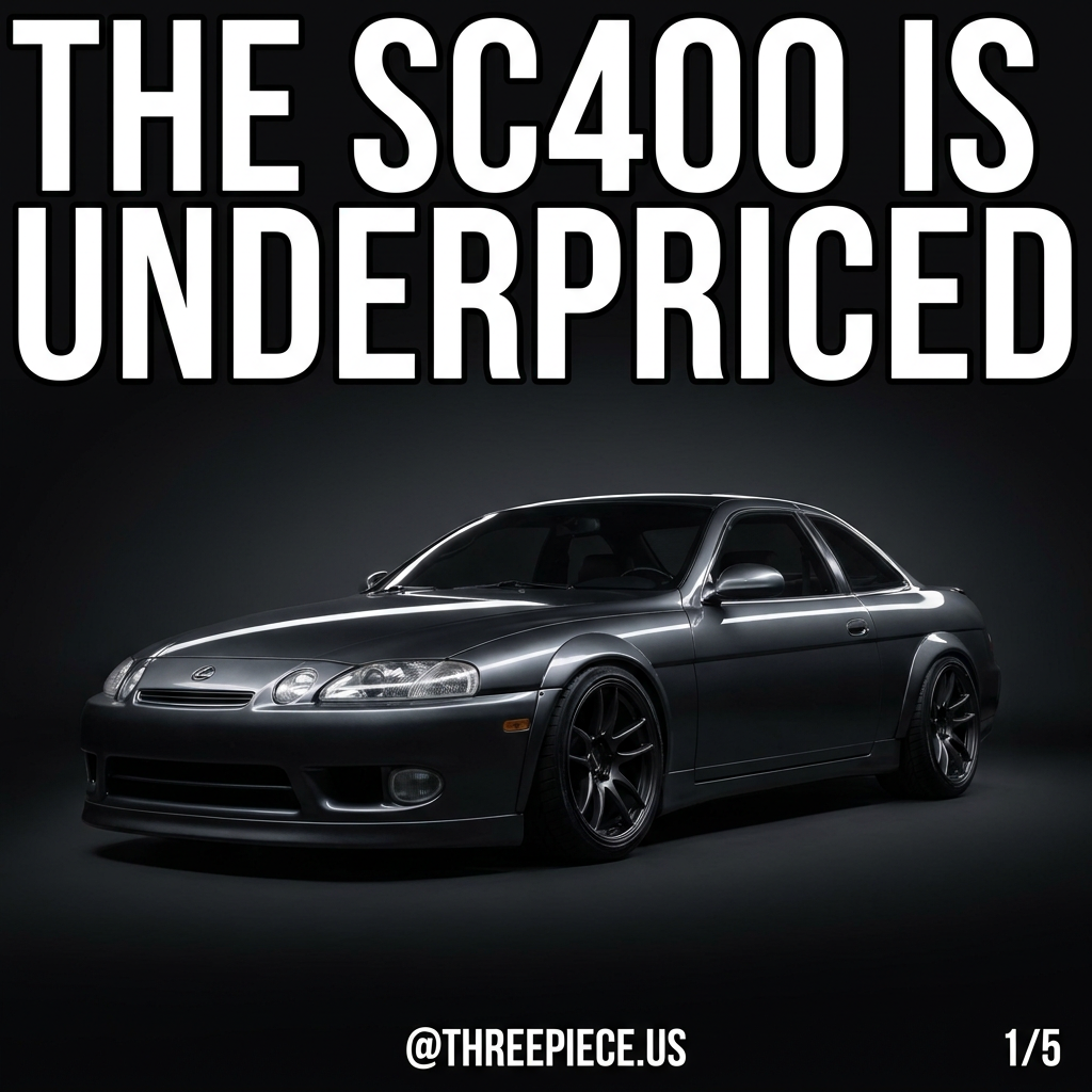 Lexus SC400 1UZ-FE: 3 Reasons to Buy One Right Now | ThreePiece.us
