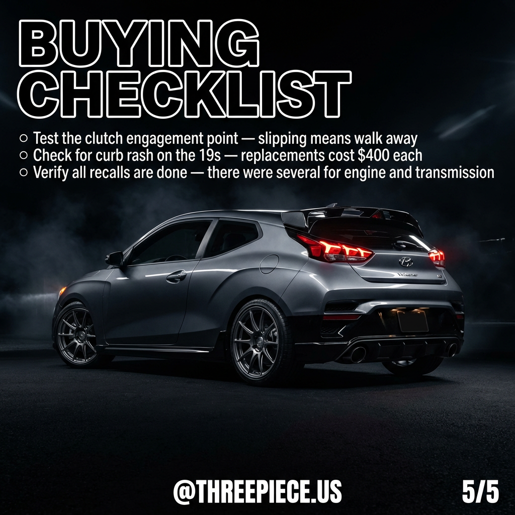 Veloster N manual transmission enthusiast daily driver